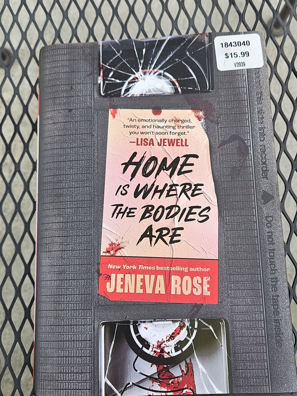 Home Is Where the Bodies Are by Jeneva Rose - Hardback THRILLER